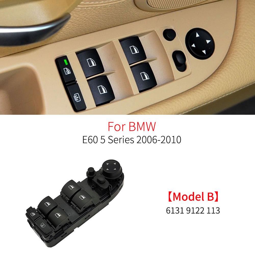For BMW E60 E61 Car Electric Power Master Window Switch Replacement For BMW 5 Series 520 525 530 535i 2006-2010 61319122113