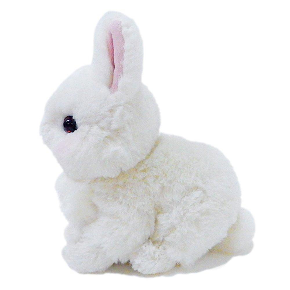 Sun Lemon Lapinu Dwarf Hotto Plush Animal Rabbit P-4562, 14.9 x 9 x 17.3 cm