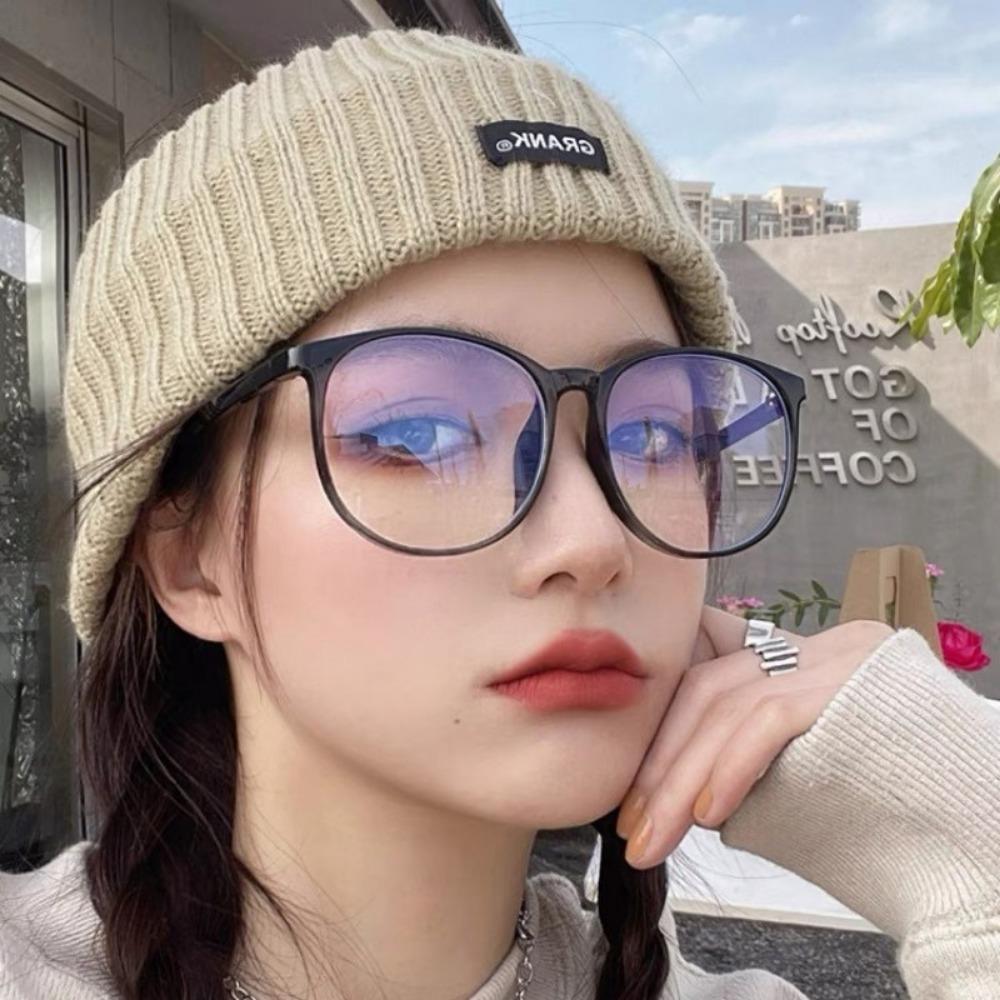 Anti-blue Light Optical Glasses Unisex Glasses Retro Ultra-light Large Square Frame
