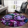Harley Quinn Joker Print Round Rug, Washable Floor Carpet, For Entryway Dorm Laundry Room Office Study, Home Decor Birthday Christmas Gift