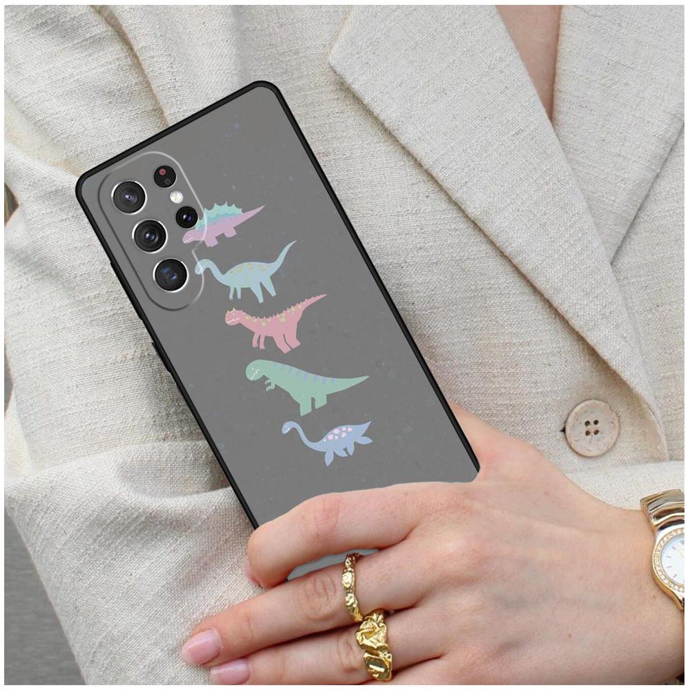 Dinosaur Fossil Paleontology Cell Phone Case for Samsung Galaxy S26 Ultra S25 S24 S23 S22 S21 S20 Note10 Cover