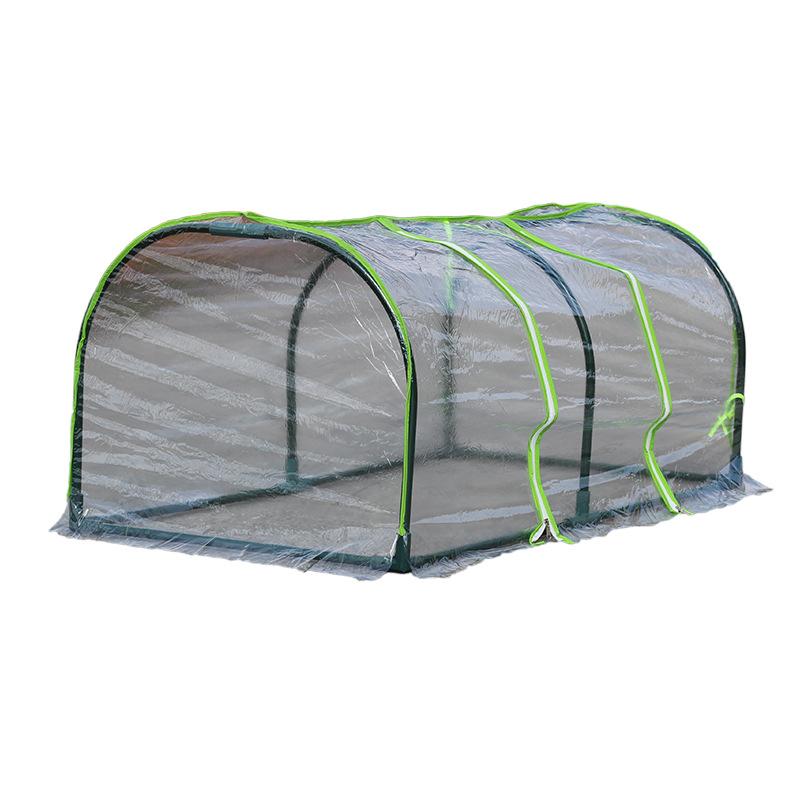 

120x60x50 см ПВХ Садовая теплица Крышка для дома Уличное цветочное растение Садоводство Зимнее укрытие Без кронштейна Without bracket