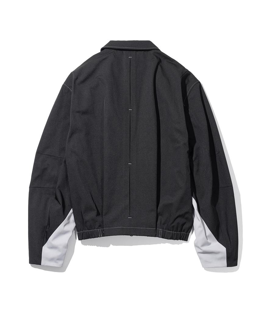 Massnoun Inverted Incision Blouson Jacket Mshjk001-Bk