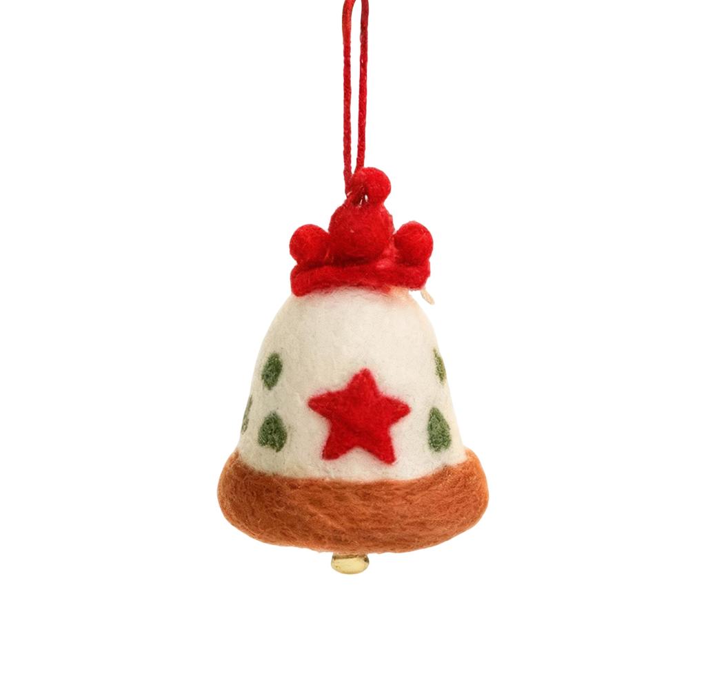 Christmas Decorations Wool Bell Snowman Pendant Old Man Gift Christmas Tree Ornaments