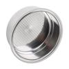 3pcs 51mm Filter Basket Reusable Stainless Steel Coffee Filter Double Layer 2 Cups Coffee Portafilte