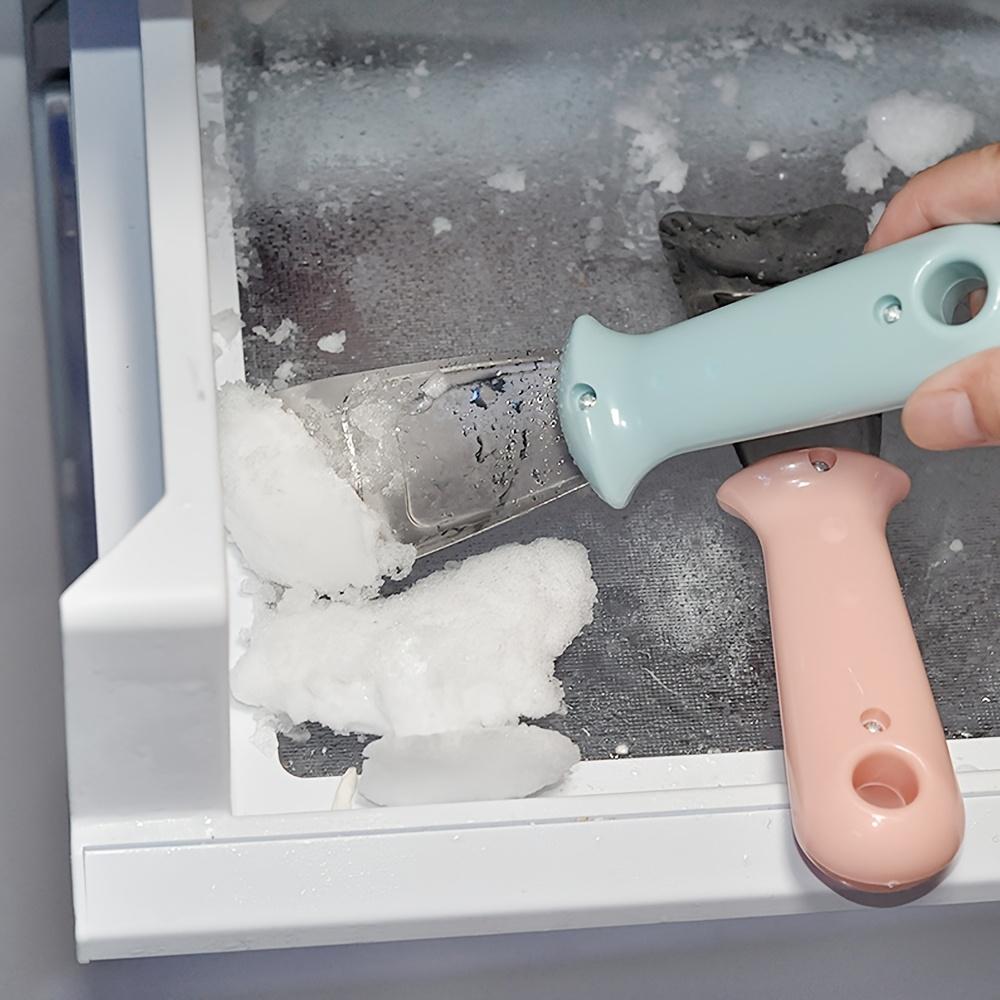 1PC Household Stainless Steel Deicing Shovel Refrigerator Deicer, Household Cleaning Gadget Ice Shovel Defrost Shovel