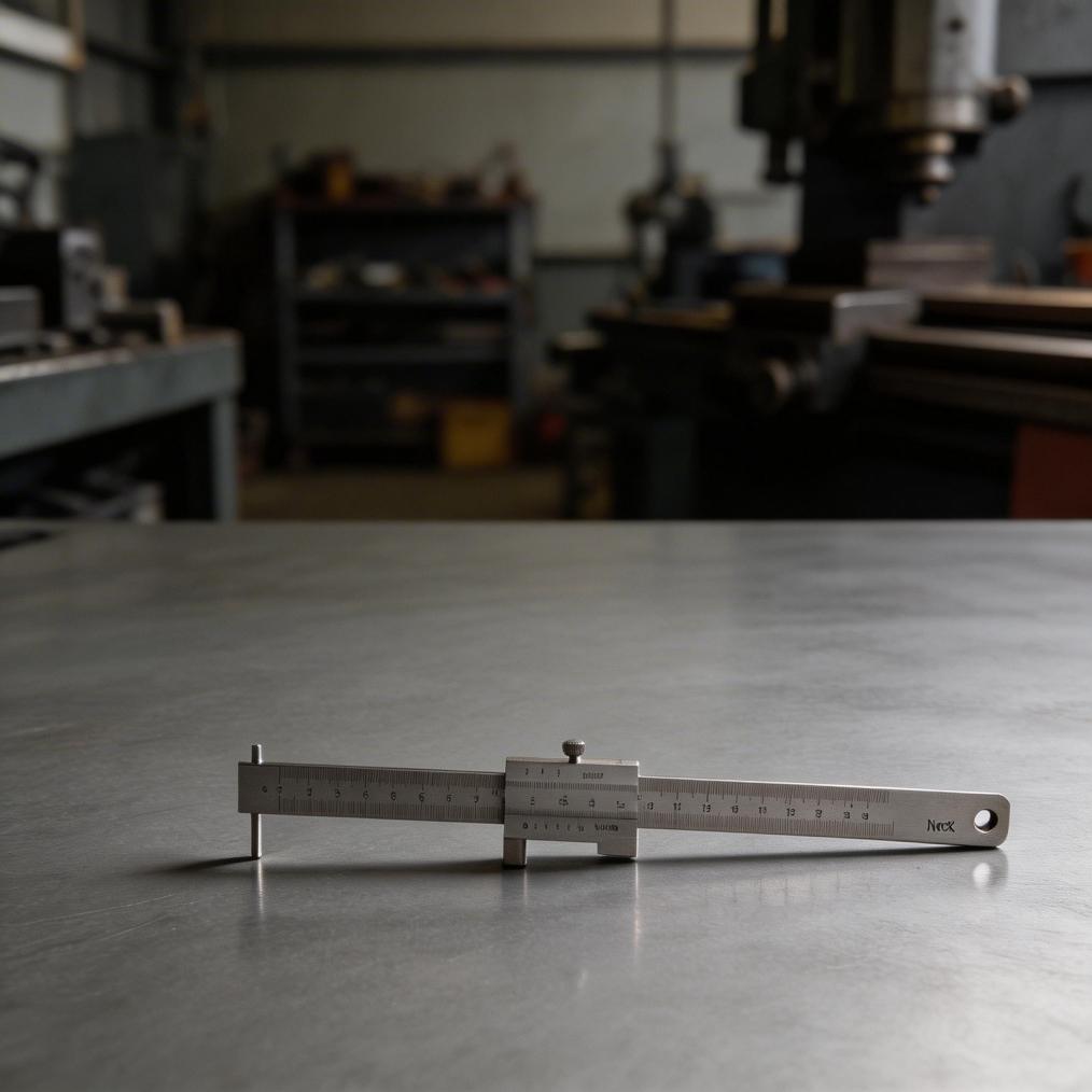 Metal Scriber Tool Stainless Steel Caliper Compact Design
