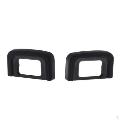 2x Protetor de Olho de Borracha para Ocular Para DK-25 D5100 D5000 DSLR