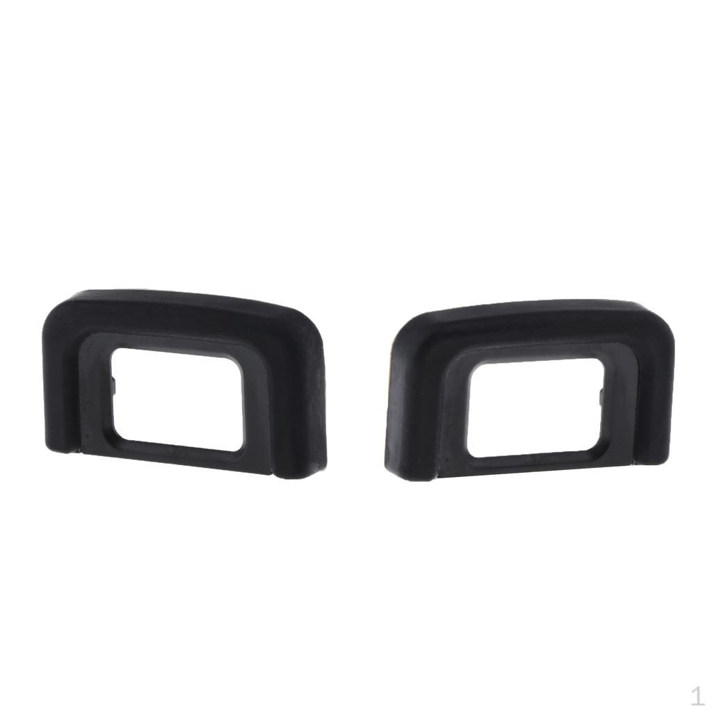 

2x Rubber Eyepiece Eyecup For DK-25 D5100 D5000 DSLR