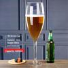 Giant Extra Large Beer and Wine Glass - Hero Cup Stemware, Large Capacity