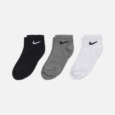 Nike Chaussettes Étudiantes Mi-Mollet Nike Swoosh Daily Poids Moyen Ensemble 3 Couleurs