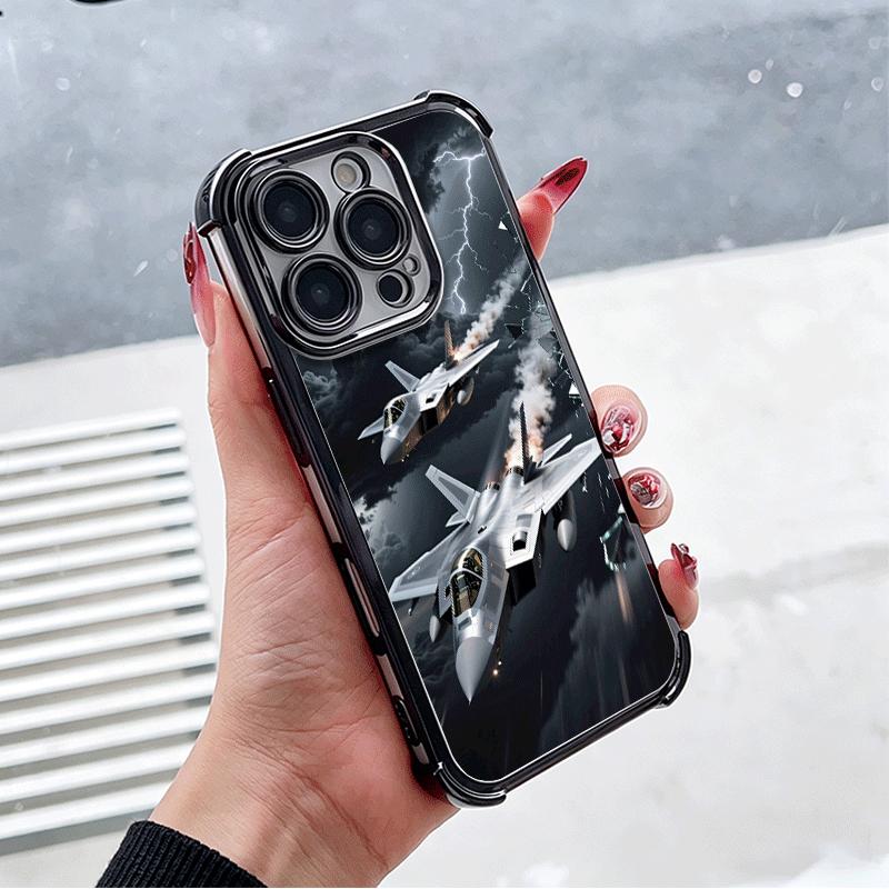 Custodia morbida per telefono con formazione di aerei e elicotteri per Xiaomi Poco X7 X8 Pro Max X6 X5 X3 F8 Ultra F7 M8 M7 M5S Redmi 15C 15A 15 14C