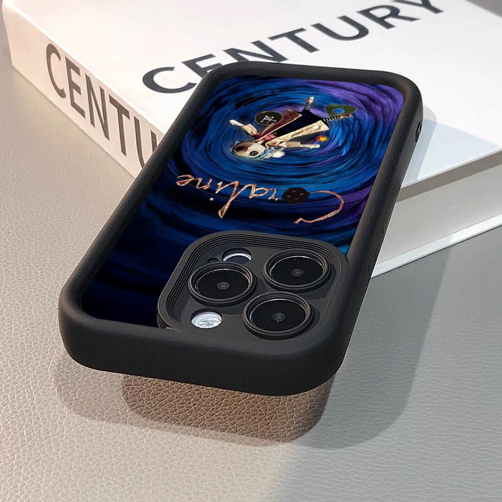 

Аниме C- Коралина Чехол для телефона для iphone 17 16 Air 15 14 13 11 12 Pro Max Plus мягкий чехол iPhone 16e