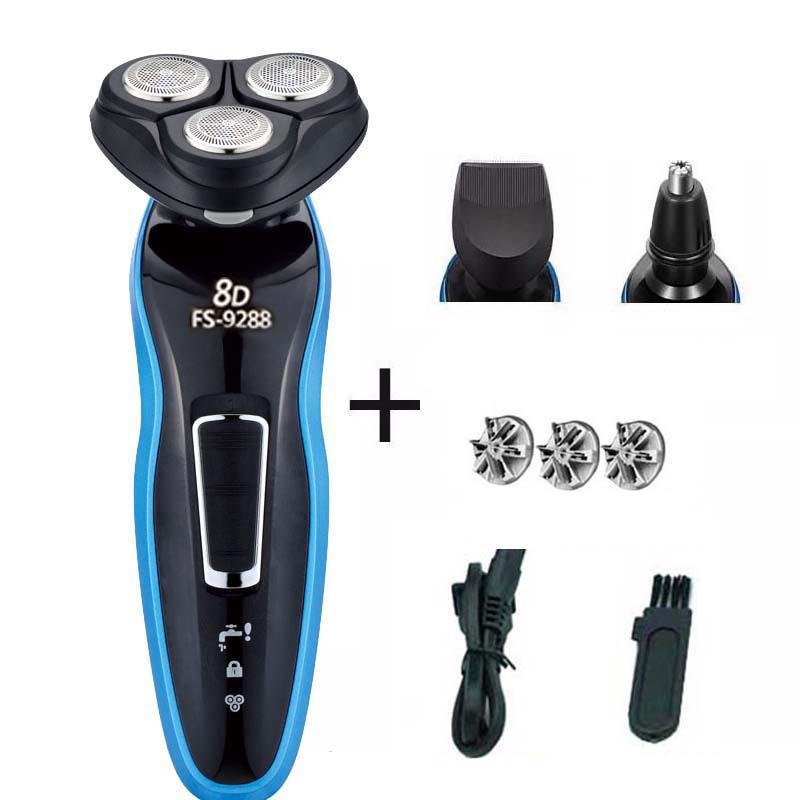 Shaver Electric Multifunctional Integrated Detachable Blade Water Washing Head Blade