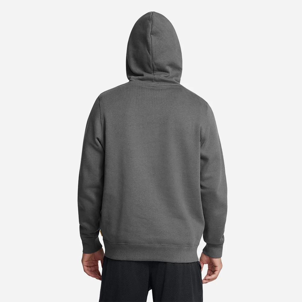 Under Armour Curry Splash Comfortable Sports Casual Hoodie Men hoodies Gray 1387096-025