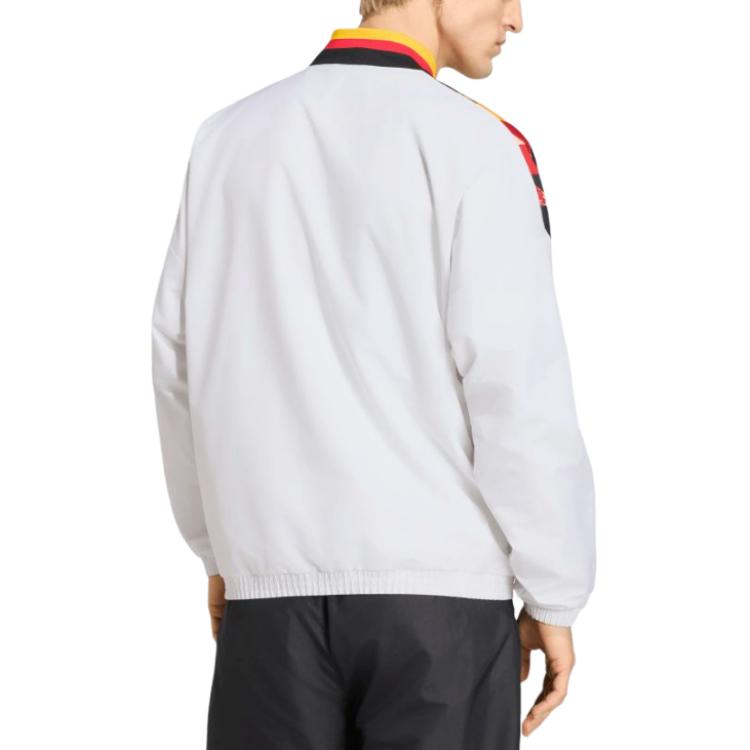 Adidas Dfb 94 Letter Logo Zip Long Sleeve Jacket Men Jacket JW8809