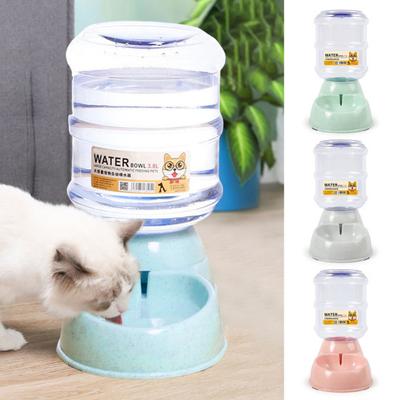 3.8L Automatic Pet Feeder Plastic Cat Water Fountain Large Capacity Pet Food Feeder Bowl Water Dispenser for Dogs Cats