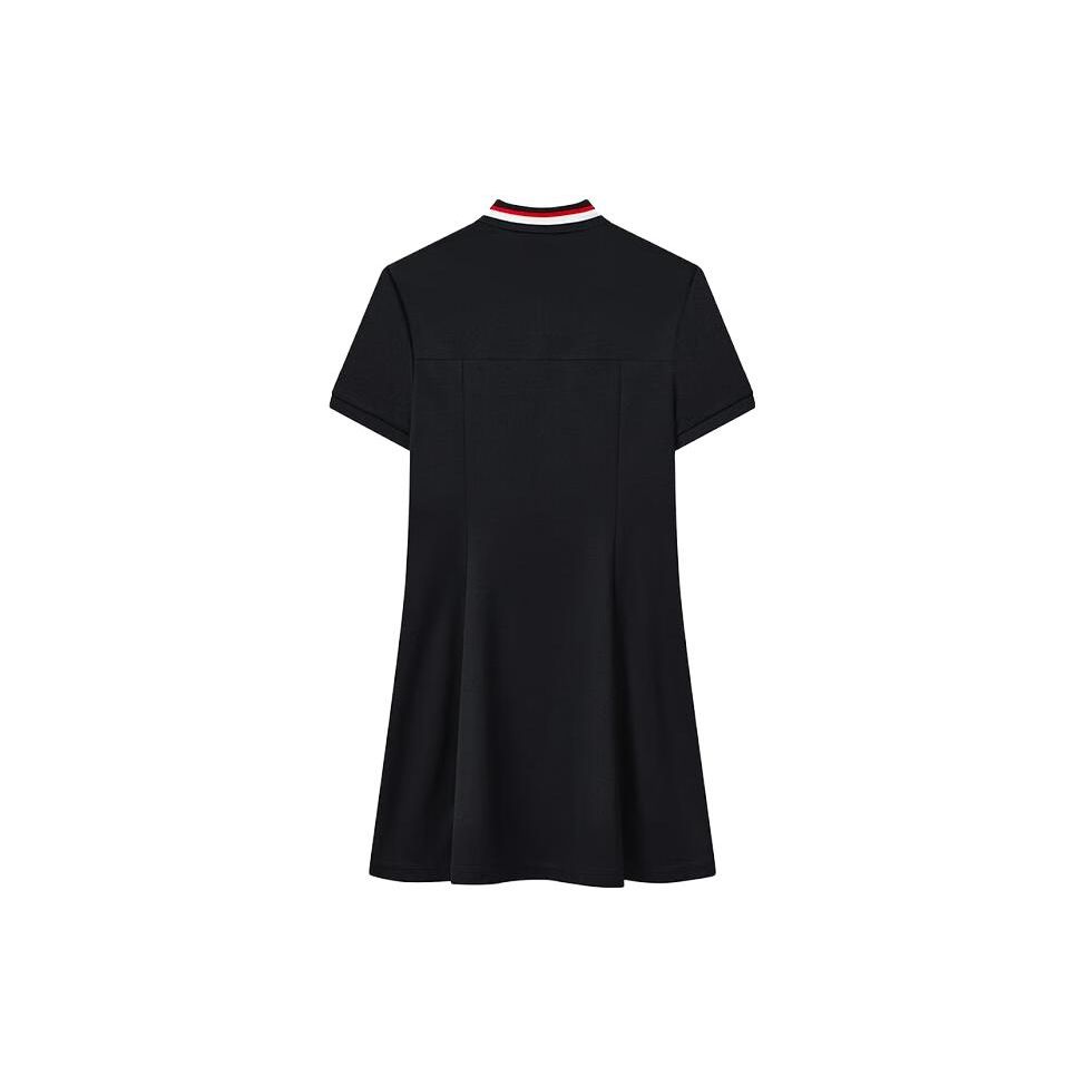 FILA Logo Print Polo Dress Women Dresses Legendary-Blue F11W321399ANV