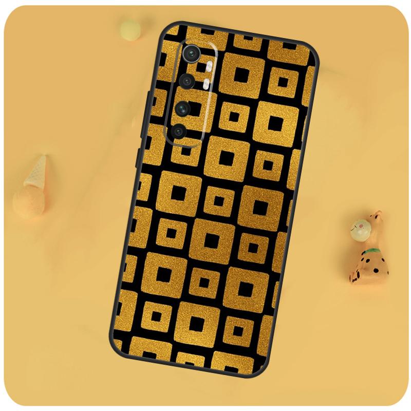 Luxury Gold Foil Art Case For Xiaomi 13 12 Lite 11T 12T Pro 12X Cover For POCO F5 X3 X5 Pro X4 F4 GT F3 M5s C40