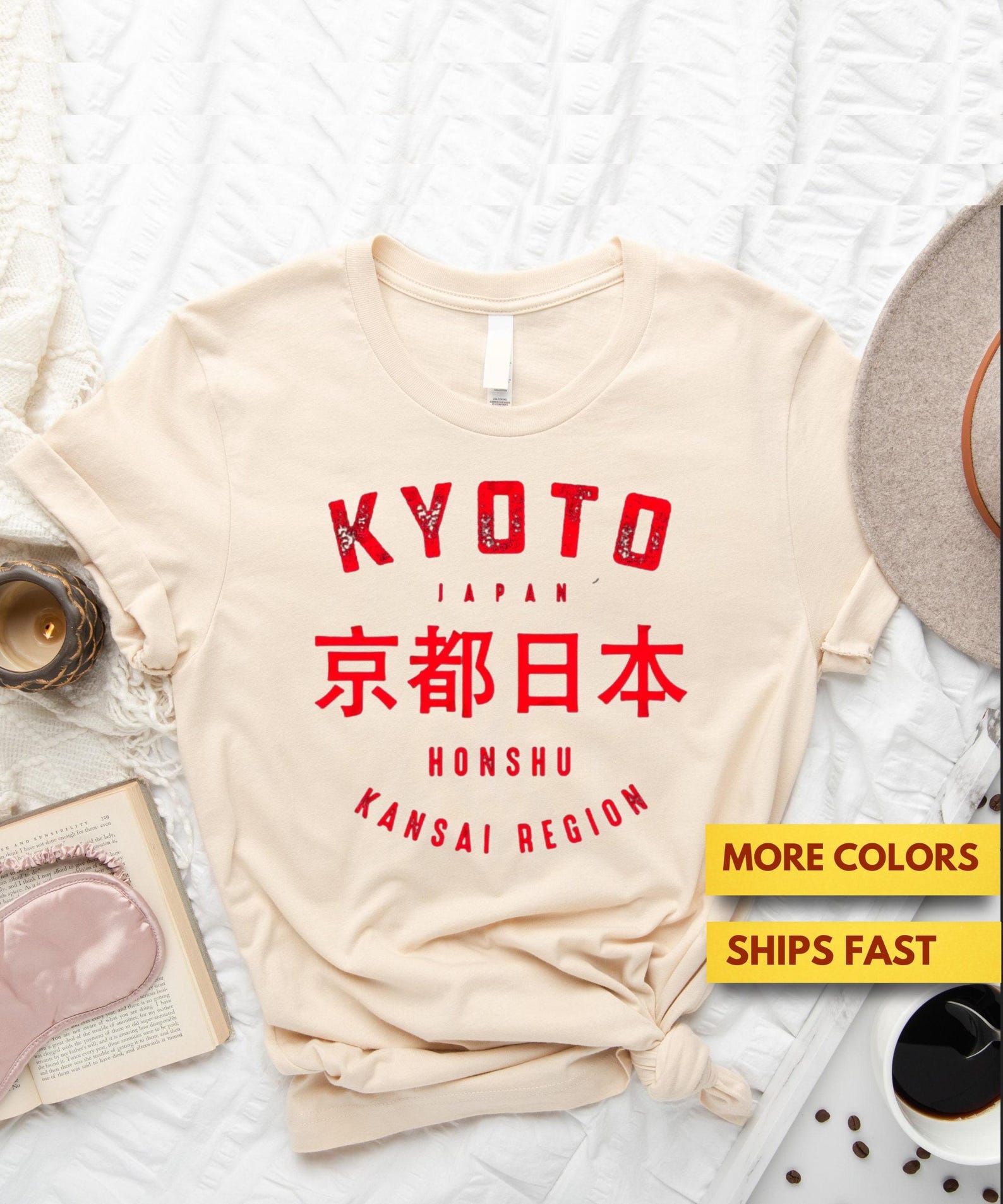 Kyoto Japan Premium Shirt, Kyoto Trip Shirt, Kyoto Travel Ultra Soft Tee 4XL
