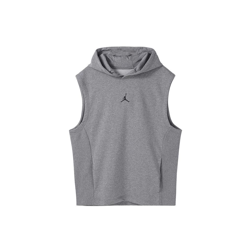 Jordan Dri-FIT Sport Sleeveless Breathable Pullover Hooded Vest Grey DZ0572-091