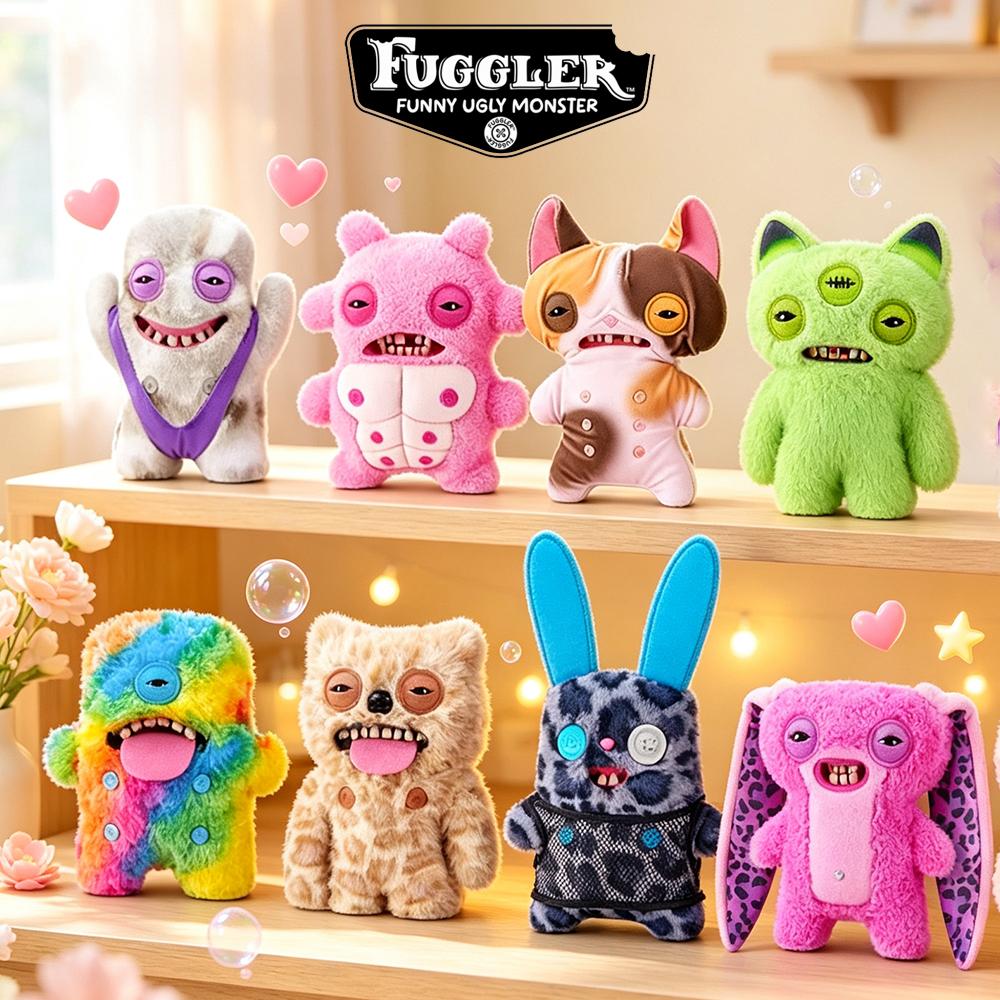 FUGG Nipple Baddies Fuggler Critter Legitimate Cuddly Plush Hairless Cat Snuggly Dolls Heart Critter Souvenir Treats With Box