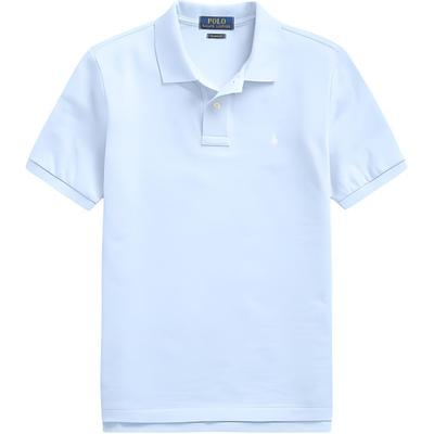 Polo Polo Shirt Ss24 Solid Color Small Pony Embroidery Straight Casual Short Sleeve Polo Kids Tops Work-Blue CWPOKNIYN820186-400