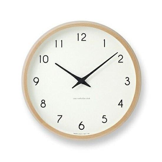 Lemnos Campagne Radio Clock (PC10-24W Wall Interior Scandinavian Goods Object Good Design Award Takata Lemnos)