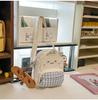 Schoolbag new chef cat backpack, plaid patchwork bread, children's bag, fashionable trendy and cool, kindergarten student backpack