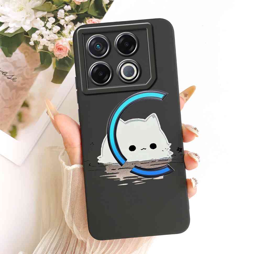 For Infinix GT 20 GT20 Pro Case Lucky Cute Cat Rabbit Cartoon Pattern Back Cover For Infinix GT 20Pro X6871 Phone Shell Coque