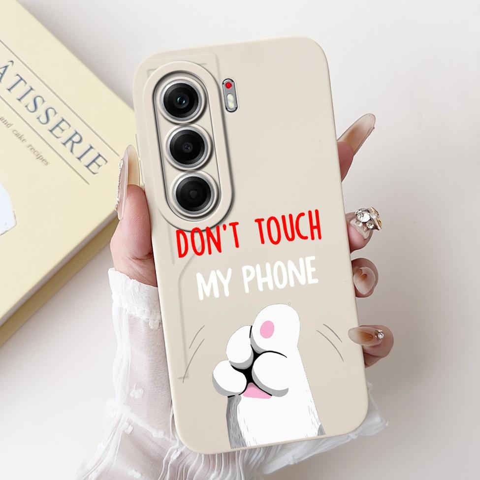 For Tecno Camon 40 Pro 5G Case CM7 Cute Cat Panda Fashion Flowers Love Back Cover For Camon 40 Pro 5G Tecno Phone Case Silicone