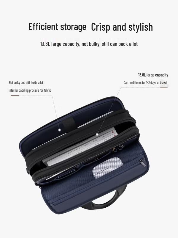 OIWAS Men s 15.6-inch Laptop Business Briefcase