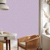 Checkerboard wallpaper purple, light gray and white 50x1000