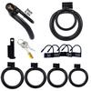 Plastic Male Chastity Device Cock Cage Penis Lock Mens Chastity Belt Men Penis Lightweight Plastic C-B Penis Lock Bondage Gear