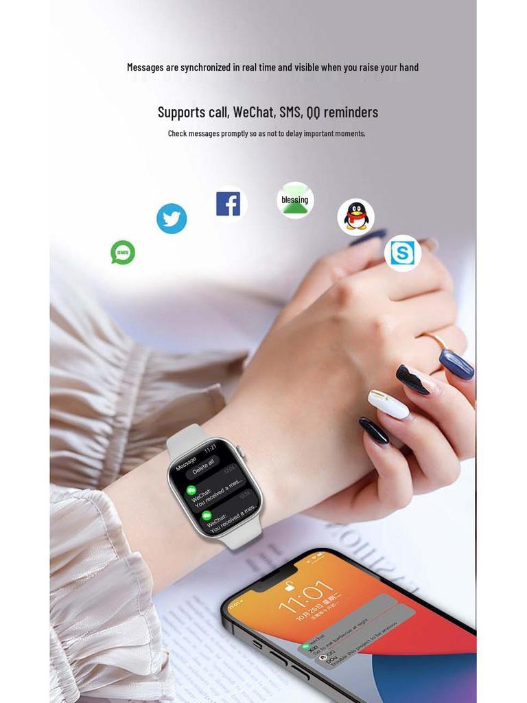 Ceas inteligent sport pentru bărbați Huaqiangbei S9 cu apelare Bluetooth, monitor de ritm cardiac și tensiune arterială