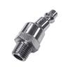 Industrial 1/4 inch-NPT Male Thread Swivel Air Plugs Air Hose-Fittings Universal
