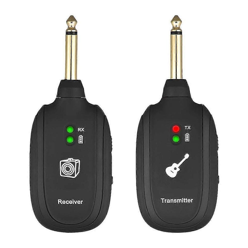 Kabelloses Gitarrensystem Kabelloser Gitarrensender Empfänger 4 Stück