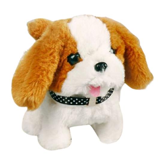 1 Set Kids Electronic Plush Dog Toy Walking Interactive Puppy Rabbit Cat Plushie Toy Toddlers Boys Girls Educational Simulation Animal Toy