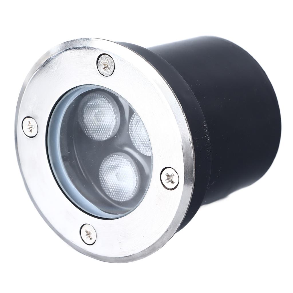 10pcs In Ground Light IP65 Waterproof Recessed LED Ground Lamp for Garden Lawn Deck 85-265V
