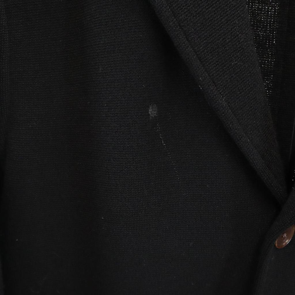 Roscoe Hemd made in Japan Strick maßgeschneiderte Jacke schwarz Ancon Herren Gebraucht