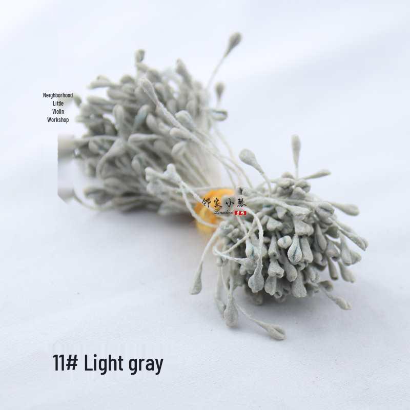 Korean Flat-Head Matte Flower Buds for DIY Hair Accessories