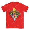 Mighty Morphin Power Rangers T-shirts voor Unisex Unisex Katoenen Vintage T-shirt Ronde Hals T-shirts Korte Mouw Kleding 4XL 5XL