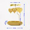 Rotating Candle Holder Dinner Table Ornament for Festival Living Room Decor