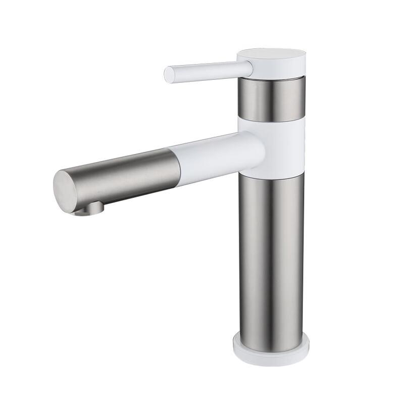 TLXT 304 Stainless Steel Swivel Spout Basin Faucet