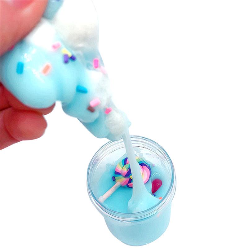 60ml Lollipop Mud Mixing Cloud Slime Squishy Putty Scented Stress Kids Toy