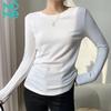 NOME Women's 2025 Early Autumn Slim Fit Long-Sleeve T-Shirt