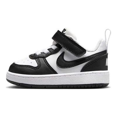 Court Borough Low Recraft TD Black White Baby Sneakers DV5458-131