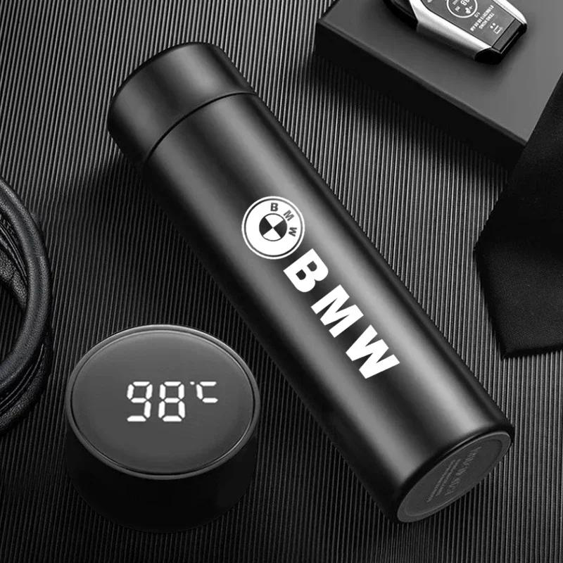 -500ml Car Smart Thermos Mug Stainless Steel ulated Water Bottle For BMW M X1 X2 X3 X5 X6 X7 E90 E60 E46 G20 G30 G32 F30 F40