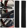 1/2 STUKS Fietsframe Kettingbeschermer Neopreen Polyester Beschermer Zwart Fietsketting Beschermingsaccessoire