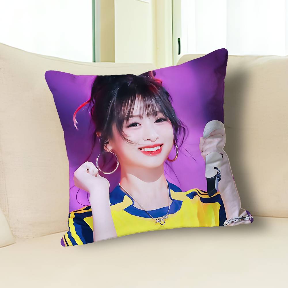 Cute Singer A-Ahyeon Pillow Cases for Bedroom Living Room Sofa Home Decor Polyester Cushion Cover with Zipper